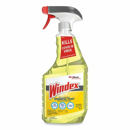 WINDEX Cleaners & Detergents, 32 oz Spray Bottle, Fresh, 8 PK 10019800003125